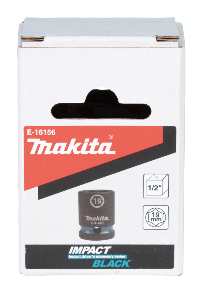 Makita Krafthylsa Impact BLACK, längd: 38 mm E-16156