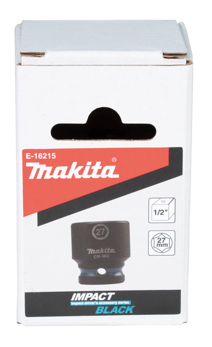 Makita Krafthylsa Impact BLACK, längd: 44 mm E-16215