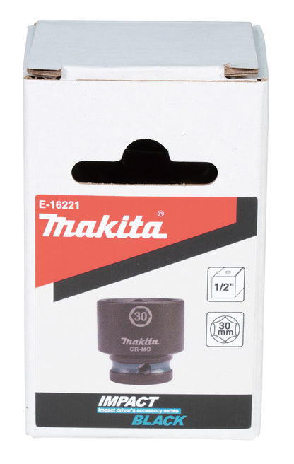 Makita Krafthylsa Impact BLACK, längd: 44 mm E-16221