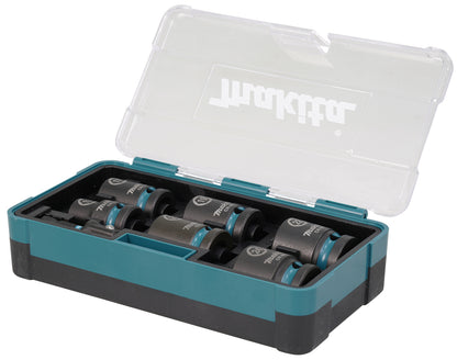 Makita Krafthylsa Impact BLACK inkl. övergång 1/4" - 1/2", längd: 44 mm E-16592