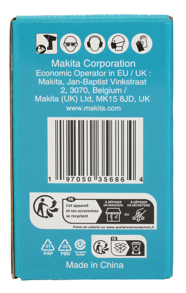 Makita Krafthylsa Lång  1, 27 mm E-24686