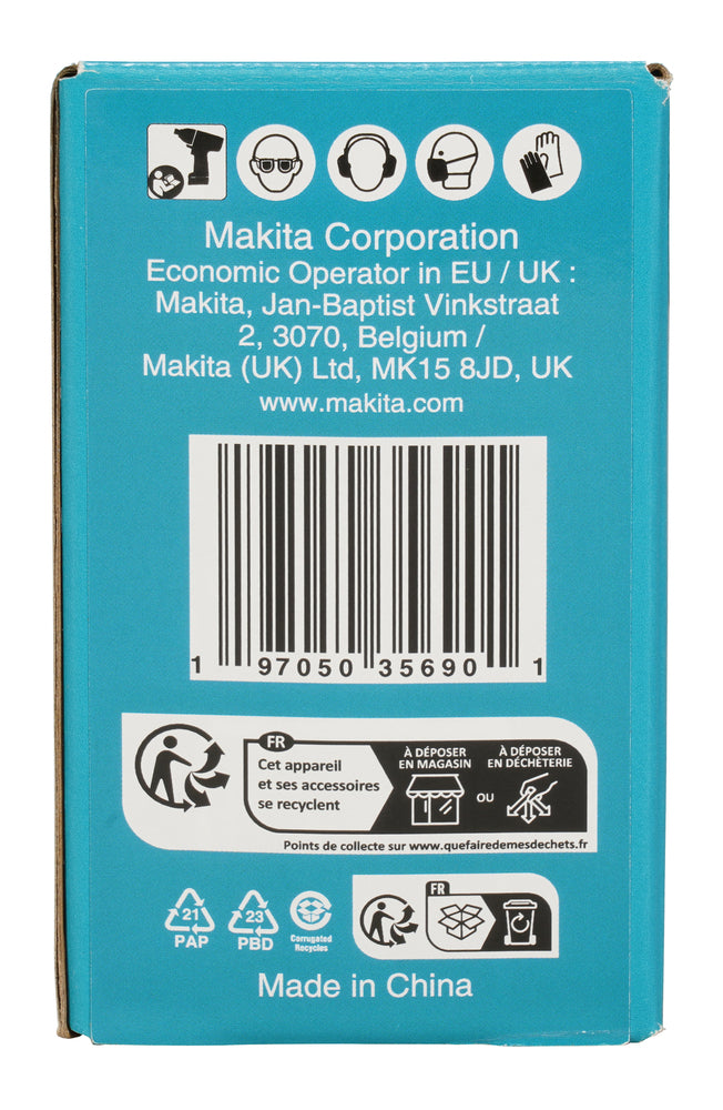 Makita Krafthylsa Lång 1, 34 mm E-24723