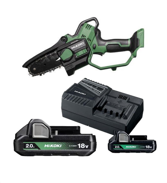 Hikoki grensåg med 2st 18v batteri och laddare Begränsat antal