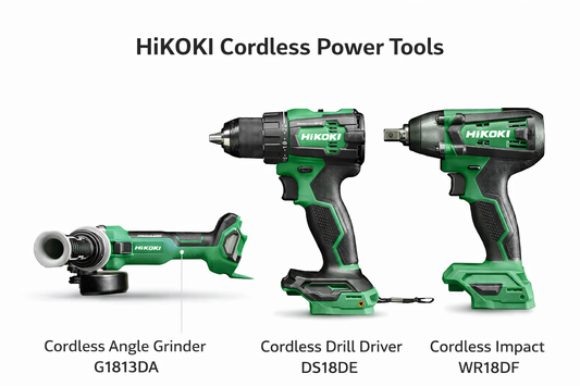 Hikoki verktygspaket ds18de,wr18df,G1813da