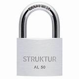 HÄNGLÅS ALU 50