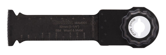 Makita Multiblad Starklock Max - BiM, trä/metall, 32 mm B-66400