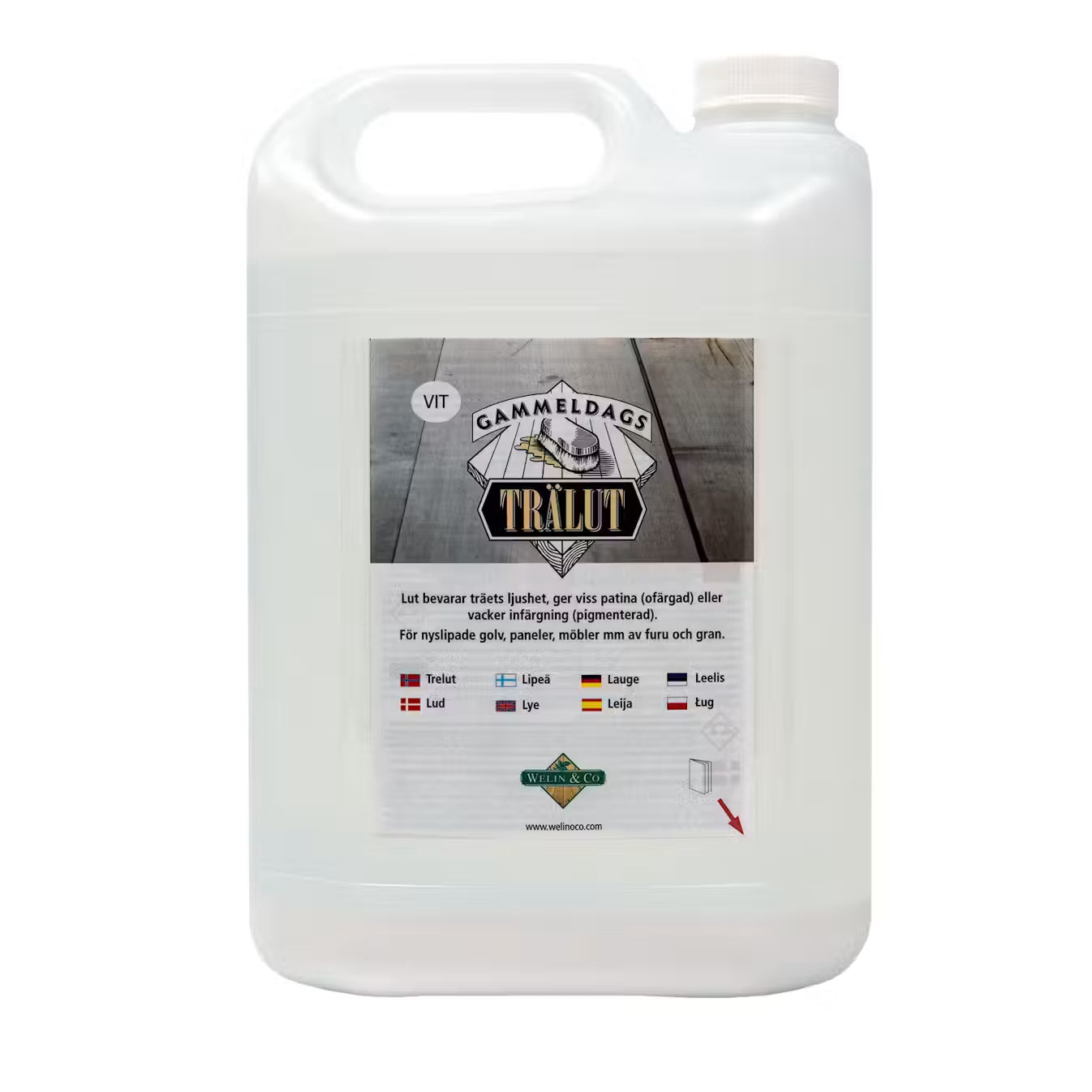 GAMMELDAGS TRÄLUT VIt 5 L