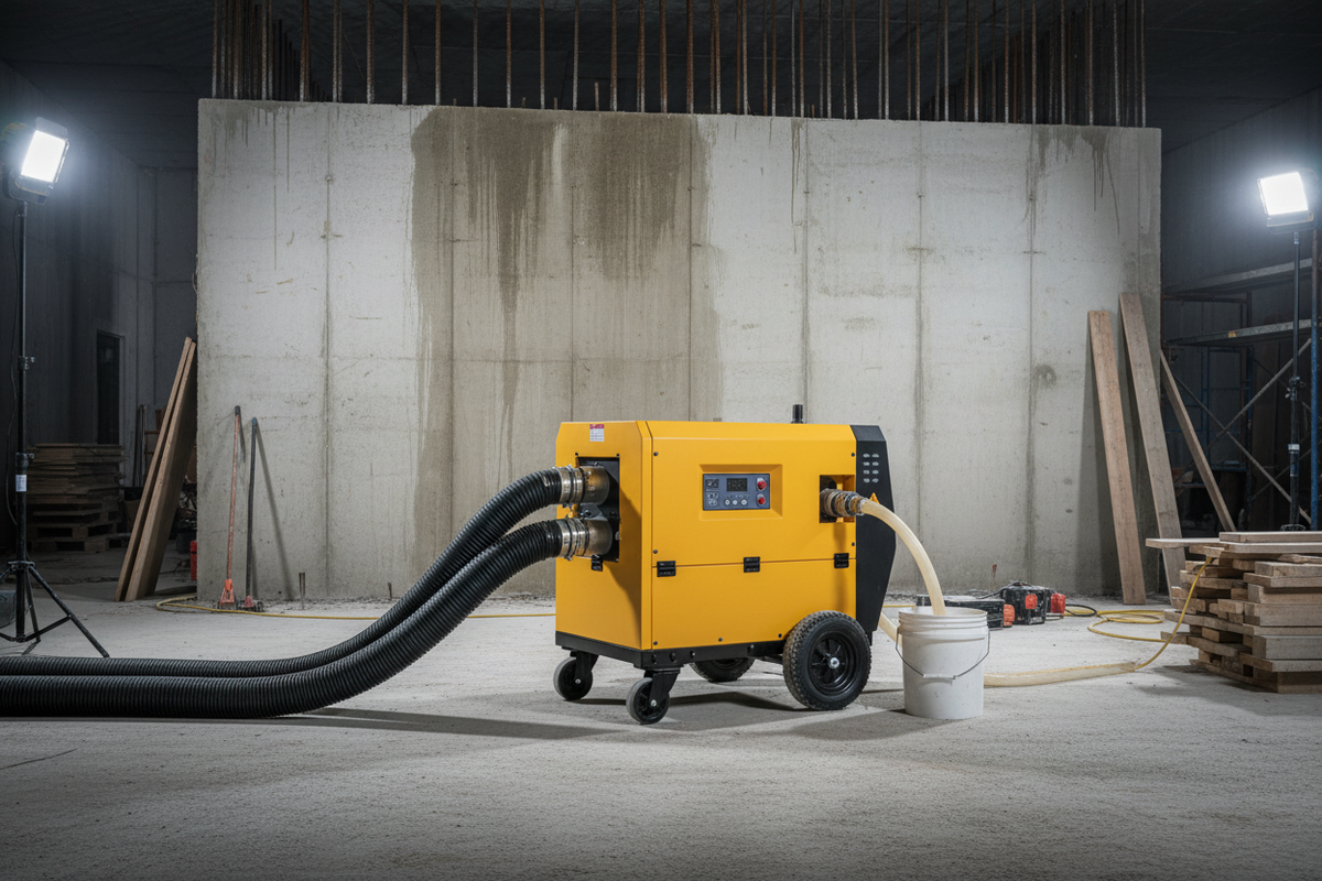 Industrial construction dehumidifier
