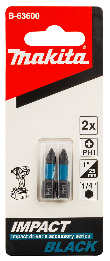 Makita Skruvbits Impact Black B-63600