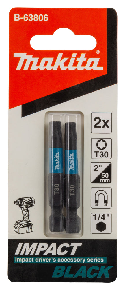 Makita Skruvbits T30 50mm Impact Black B-63806