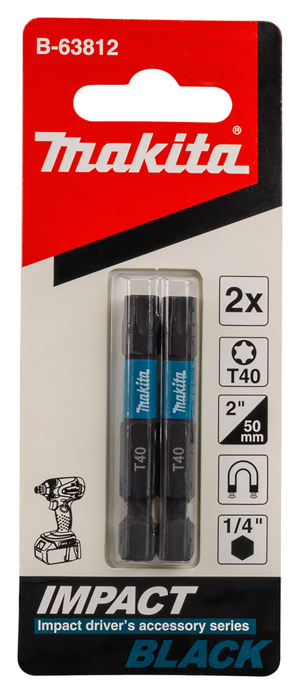 Makita Skruvbits T40 50mm Impact Black B-63812