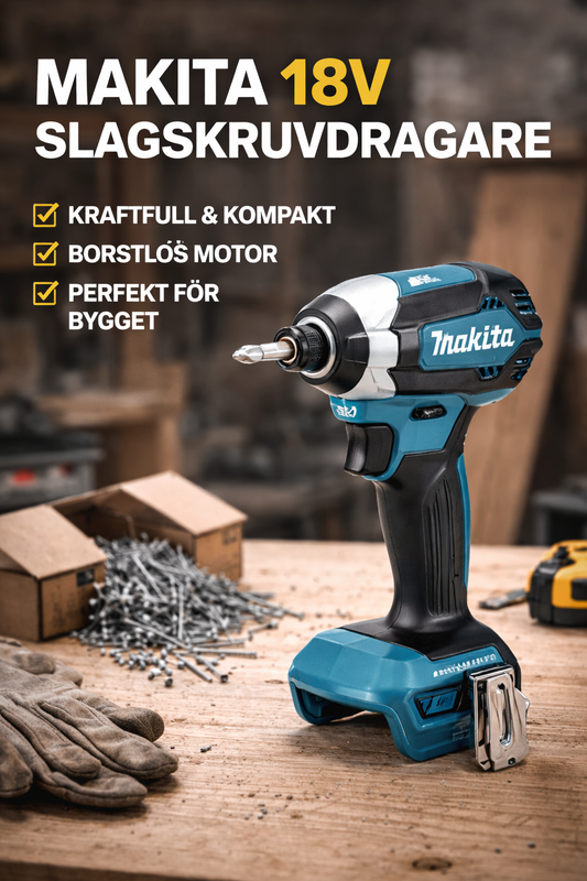 Makita SLAGSKRUVDRAGARE  DTD153Z 18V Solo