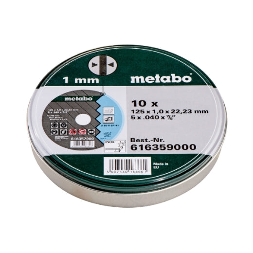metabo 10 kapskivor - SP 125x1,0x22,23