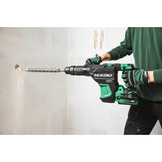 HIKOKI KOMBIHAMMARE DH3640DA 2st MULTI VOLT-batterier, snabbladdare