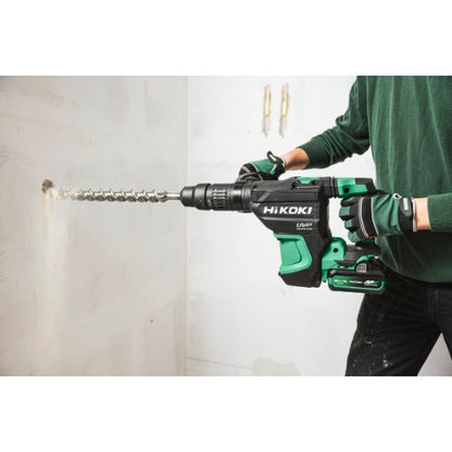 HIKOKI KOMBIHAMMARE DH3640DA 2st MULTI VOLT-batterier, snabbladdare