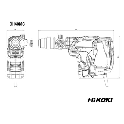 Hikoki KOMBIHAMMARE DH40MC 1100W