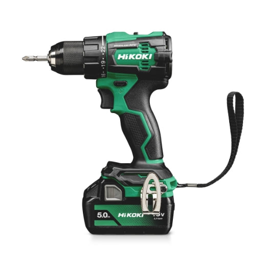HiKOKI DS18DE Borrskruvdragare 18V (2x5,0Ah) samt laddare