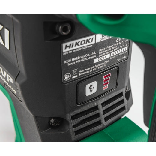 HIKOKI KOMBIHAMMARE DH3640DA 2st MULTI VOLT-batterier, snabbladdare