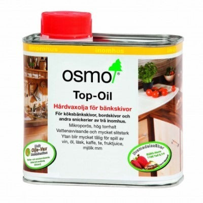 Osmo DEKORVAX INTENSIV 3188 SNÖ 2 .5L HÅRDVAXOLJA F. BÄNKS KIVOR 3058 OFÄRGAD MATT 0.5L