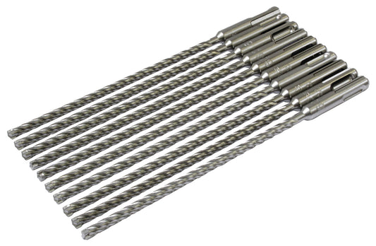 Makita Borrset 10 delar för SDS-PLUS, 4-skär, Nemesis 2, 8x100/165mm B-63389