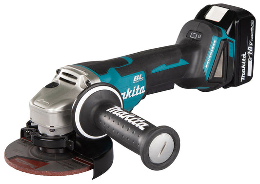 Makita DGA508Z VINKLESLIP 18V 125MM BL 8500MIN-1 PADDEL Z-MODELL