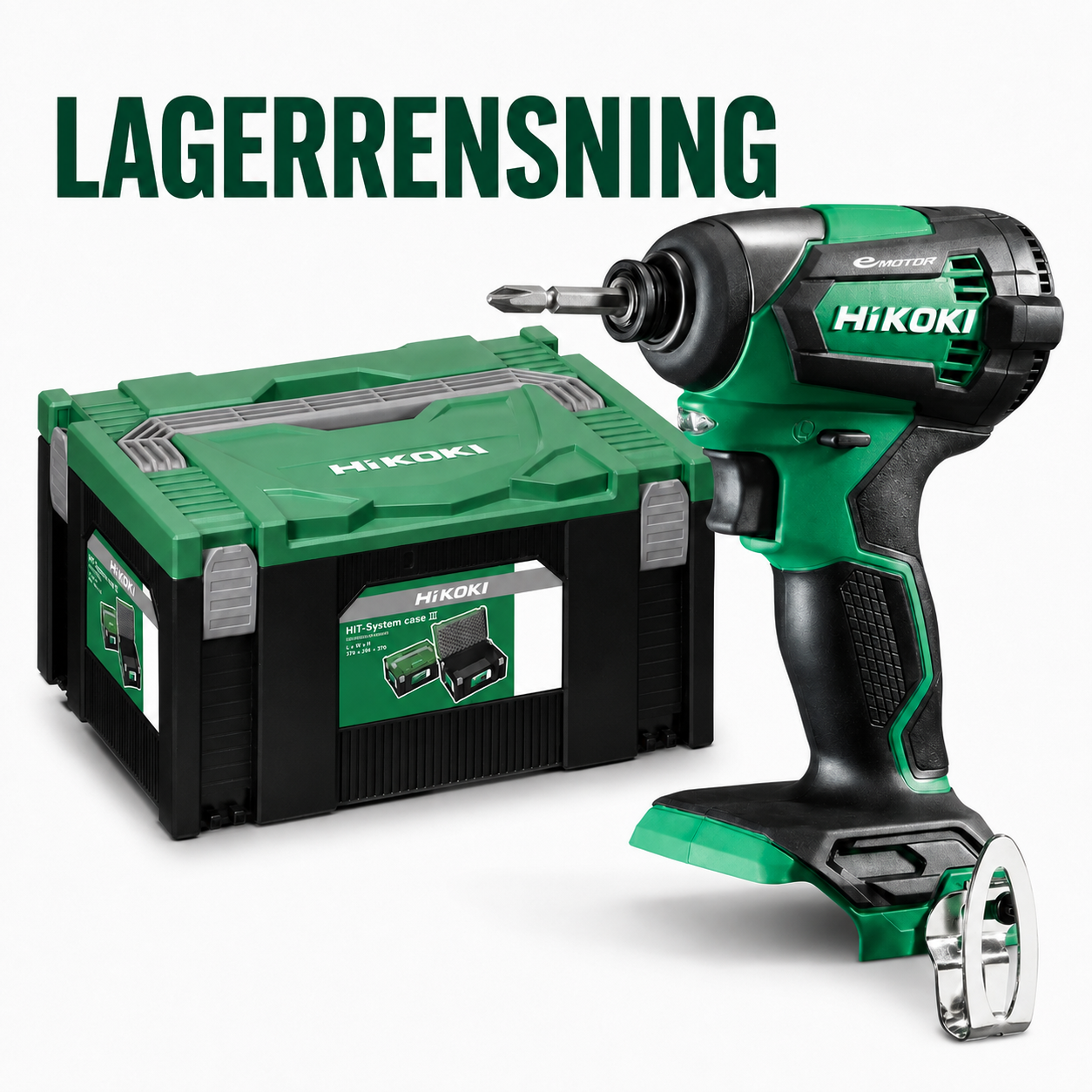 HiKOKI 18V SLAGSKRUVDRAGARE WH18DE SOLO begränsat antal